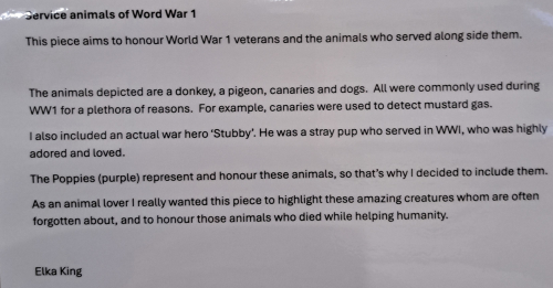 service animals by elka king - description